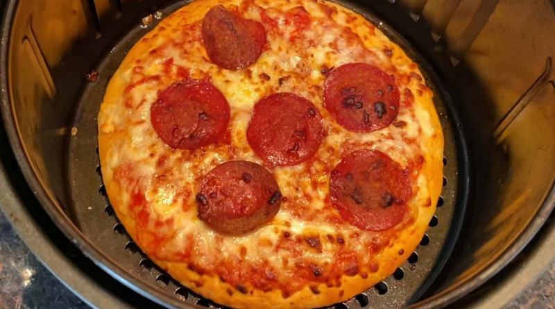 Pizza de Airfryer: Receita Rápida em 4 Passos Simples